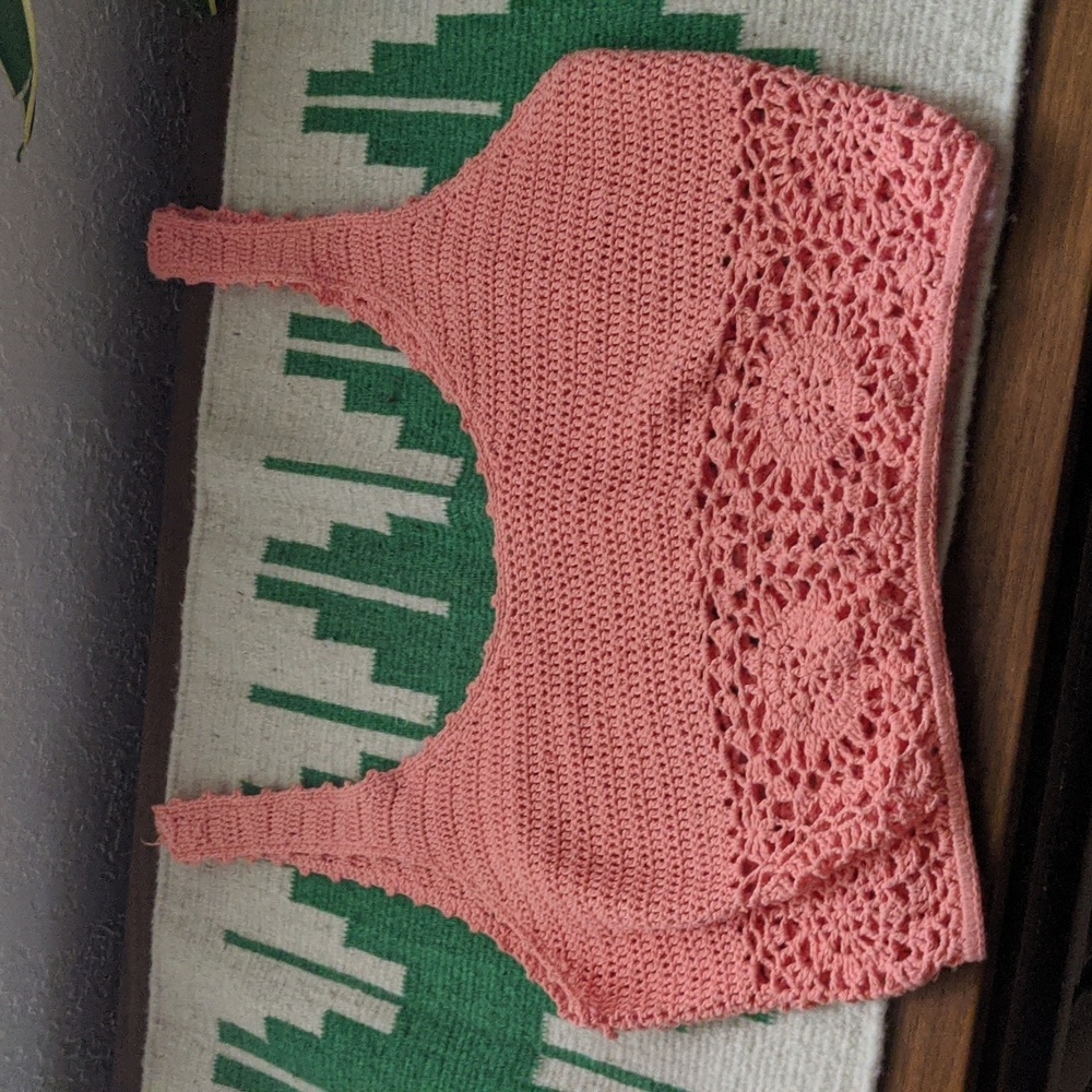 Spell crochet cropped tank